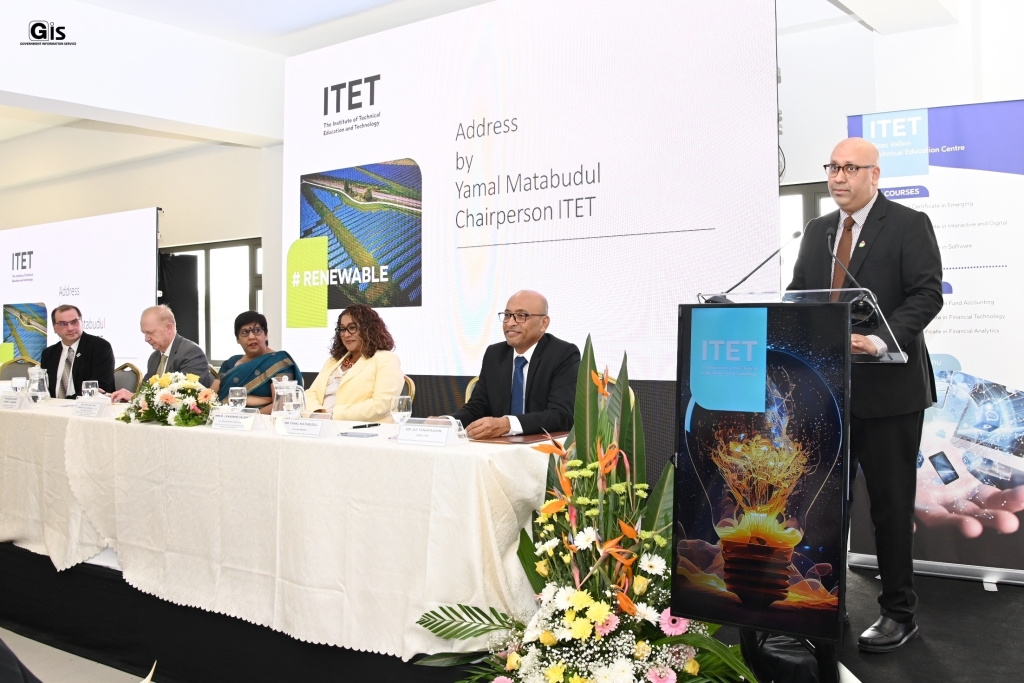 Technical Education: VPM Dookun-Luchoomun inaugurates 6th ITET Training ...