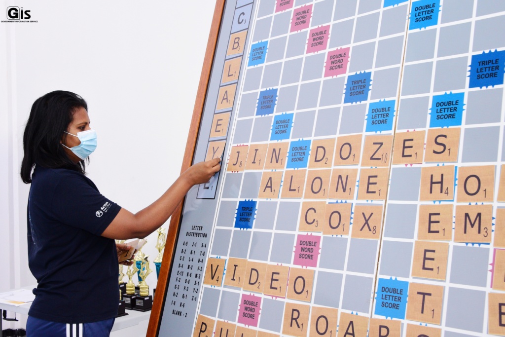 Presentation of prizes of the National Inter Region Scrabble Competition
